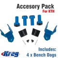 KREG ACCESORY PACK FOR KTH INCL. 4 X BENCH DOGS